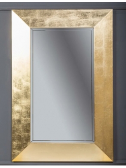 Boheme Chelsea 554 Зеркало с подсветкой в багетной раме (золото поталь)