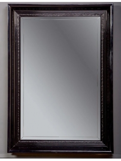 Boheme Terso 557 Зеркало с подсветкой в багетной раме (черный глянец)