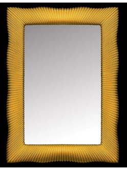 Boheme Soho 563 Зеркало с подсветкой в багетной раме (золото)