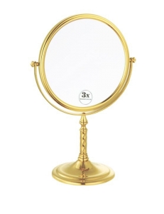 Boheme Imperiale 504 Косметическое зеркало настольное с оптическим увеличением, золото