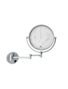 Boheme Brillante 505 Косметическое зеркало с оптическим увеличением, серебро
