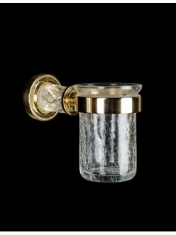 Boheme Murano Crystal 10904-CRST-G Стакан для зубных щеток (Золото)
