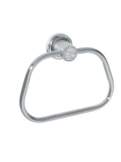 Boheme Royal Crystal 10925-CR Держатель для полотенца кольцо (Хром)