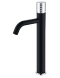 Boheme Stick 122-BCR Смеситель для умывальника высокий, черный/хром