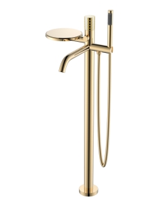 Boheme Stick 129-GG – смеситель напольный для ванны, золото