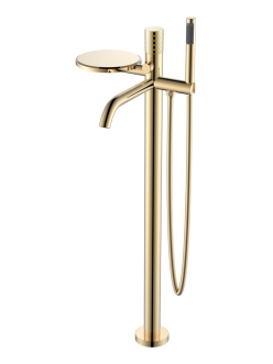 Boheme Stick 129-GG – Напольный смеситель для ванны, золото