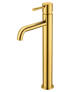 Boheme UNO 462-G – смеситель для умывальника высокий, золотой