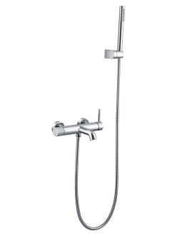 Boheme UNO 463-CR – Смеситель для ванны с ручным душем, Хром