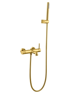 Boheme UNO 463-G – Смеситель для ванны с ручным душем, Золото