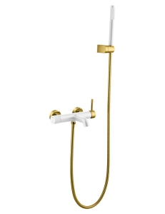 Boheme UNO 463-WG – смеситель для ванны, белый/золото