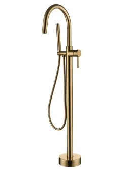 Boheme UNO 469-MG – Напольный смеситель для ванны, Матовое золото