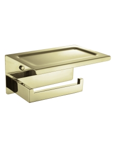 Boheme Venturo 10311-G Держатель для туалетной бумаги с полкой, золото
