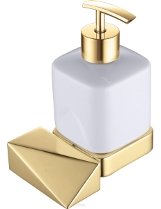 Boheme Venturo 10317-G Диспенсер для мыла настенный, золото