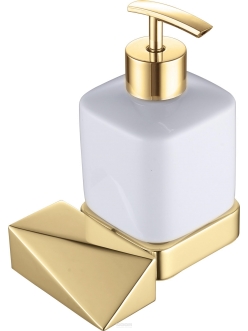 Boheme Venturo 10317-G Диспенсер для мыла настенный (Золото)