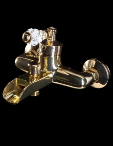 Boheme Vogue Crystal Gold 213-CRST Смеситель для ванны