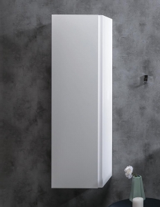 Capolda 35 White – Пенал для ванной подвесной, 120 см