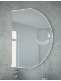Зеркало для ванной Cezares 45029 с косметическим зеркалом, 60х80 см