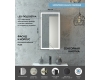 Continent Mirror Box МВК054 – Зеркало-шкаф с подсветкой 35 см