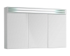 De Aqua Эколь 120 – Зеркальный шкаф для ванной комнаты с подсветкой
