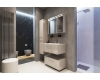 De Aqua Эколь 80 – Зеркальный шкаф для ванной комнаты с подсветкой