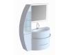 Пенал для ванной комнаты De Aqua Эскалада RS0 открытый