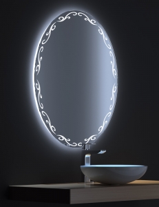 De Aqua Декор – Зеркало с LED-подсветкой и сенсором