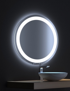 De Aqua Мун – Зеркало с LED-подсветкой и сенсором