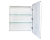 Style Line Каре 70 Зеркальный шкаф с подсветкой, Белый