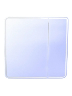 Style Line Каре 80 Зеркальный шкаф с подсветкой, Белый