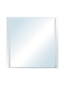 Style Line Прованс 75 Зеркало, Белый глянец