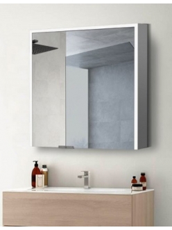 Esbano ES-5006NS Зеркальный шкаф для ванной с LED подсветкой, 70х70 см