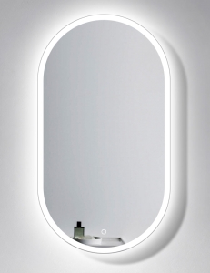 Esbano ES-2073HVD Зеркало овальное с подсветкой и подогревом, 60х100 см