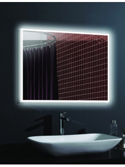 Esbano ES-2632KD(YD) Зеркало горизонтальное для ванной с подсветкой и подогревом