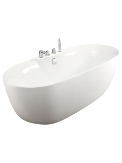 Esbano Rome-SM (White) Ванна отдельностоящая со встроенным смесителем