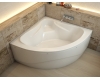 Эстет Аврора 1400х1400 ФР-00002601 Угловая ванна из литьевого мрамора