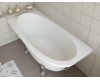 Эстет Венеция 170х80 Асимметричная пристенная ванна на каменных ножках