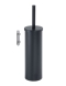 Gedy Flip 5233/03(14) настенный металлический ёрш, Черный матовый