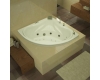 GNT Harmony 150x150 – Угловая акриловая ванна на каркасе с сифоном