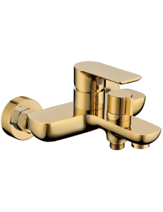 Grocenberg GB8009GO Cмеситель для ванны с ручным душем Золото