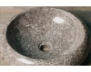 Natural Stone 40 Donut Grey Раковина из натурального серого мрамора