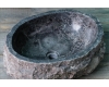 Асимметричная раковина-чаша Natural Stone Grey из натурального мрамора