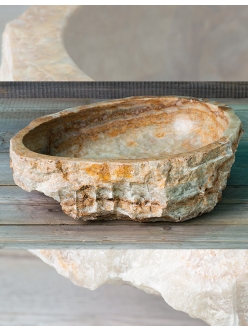 Раковина-чаша Natural Stone Air из натурального оникса