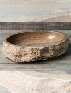 Natural Stone Bukit Накладная раковина-чаша из оникса