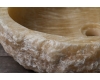 Раковина-чаша Natural Stone Erozy Sulawesi из натурального оникса