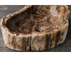 Раковина-чаша Natural Stone Surya из натурального окаменелого дерева