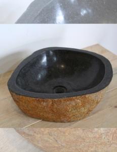 Natural Stone Мегалит №2 Накладная раковина из натурального камня
