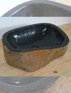 Natural Stone Мегалит №4 Накладная раковина из натурального камня