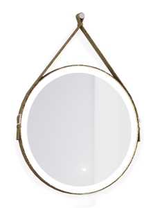 Jorno Wood Зеркало с подсветкой и бесконтактным включателем 50 см