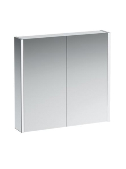Зеркальный шкафчик Laufen Frame25 80 см (4.0850.3.900.144.1) Серый