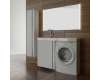 LOTOS 120 – Напольная мебель под стиральную машину с одной распашной дверью